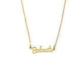 Fan Frenzy Gifts Bobcats Script Necklace Bobcats